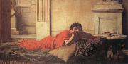 John William Waterhouse The Remorse of Nero After the Murder of his Mother painting